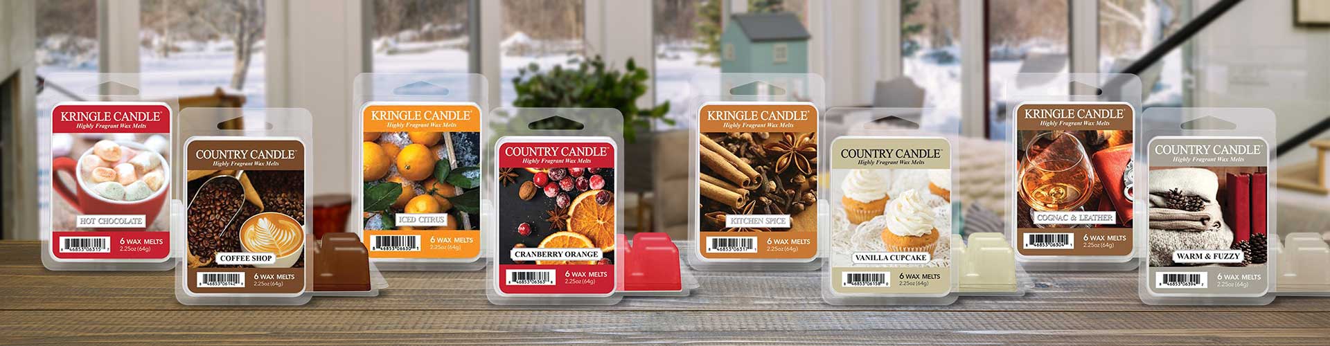 ILLATOS VIASZ KRINGLE CANDLE SNOW CAPPED FRASER Aromaüzlet